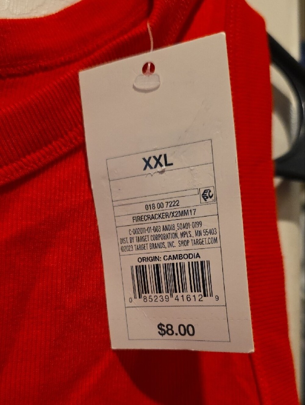 a new day Red Sleeveless Crewneck Tank Top - Picture 3 of 9